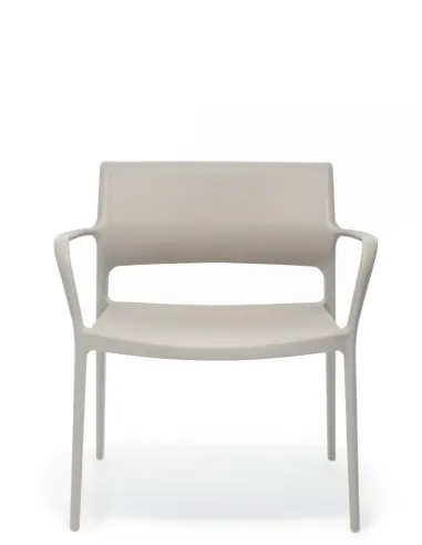 Стул PEDRALI ARA 316 серый, с подлокотниками - купить Киев, Днепр, Одесса, Львов, Харьков