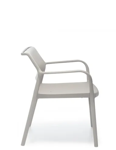 Стул PEDRALI ARA 316 серый, с подлокотниками - купить Киев, Днепр, Одесса, Львов, Харьков