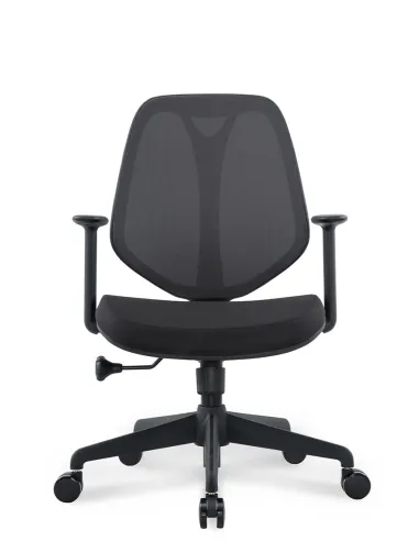 Крісло KRESLALUX MOIRA BLACK для оператора - купити Київ, Дніпро, Одеса, Львів, Харків