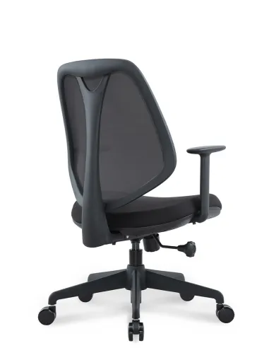 Крісло KRESLALUX MOIRA BLACK для оператора - купити Київ, Дніпро, Одеса, Львів, Харків