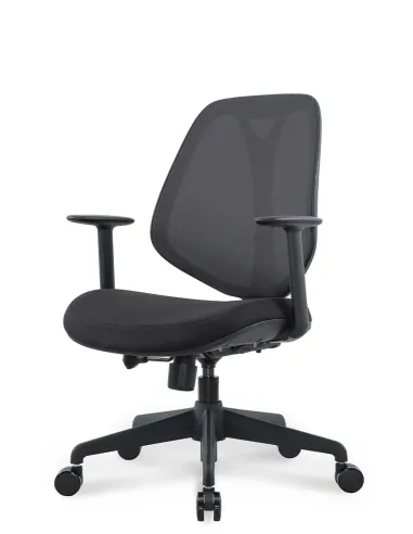 Крісло KRESLALUX MOIRA BLACK для оператора - купити Київ, Дніпро, Одеса, Львів, Харків