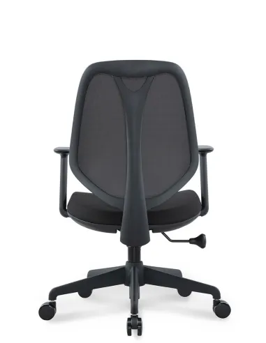 Крісло KRESLALUX MOIRA BLACK для оператора - купити Київ, Дніпро, Одеса, Львів, Харків