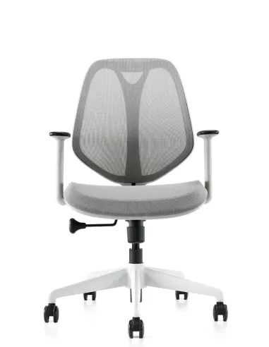 Крісло KRESLALUX MOIRA GREY для оператора - купити Київ, Дніпро, Одеса, Львів, Харків