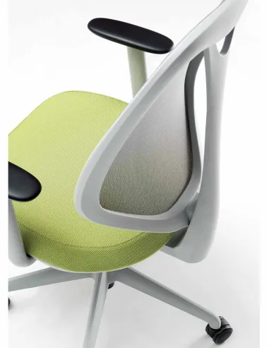 Крісло KRESLALUX MOIRA GREY для оператора - купити Київ, Дніпро, Одеса, Львів, Харків