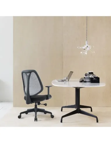 Крісло KRESLALUX MOIRA GREY для оператора - купити Київ, Дніпро, Одеса, Львів, Харків