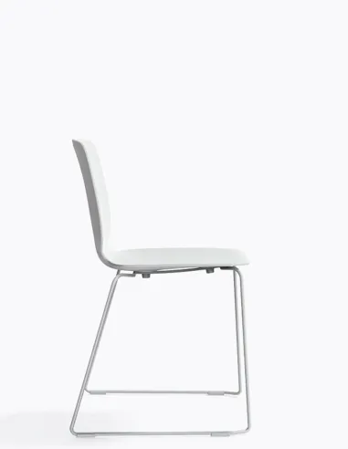 Стул PEDRALI BABILA 2740 WHITE на полозьях - купить Киев, Днепр, Одесса, Львов, Харьков