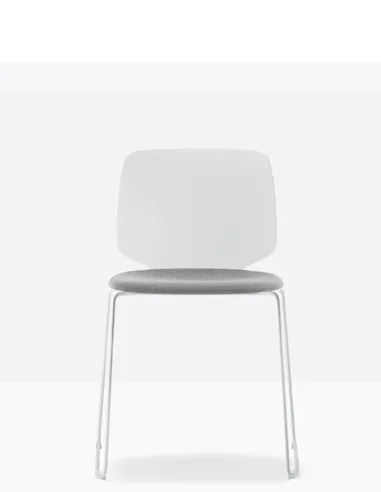 Стул PEDRALI BABILA 2740-A для посетителей, на полозьях