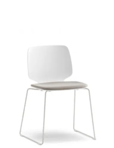 Стул PEDRALI BABILA 2740-A для посетителей, на полозьях