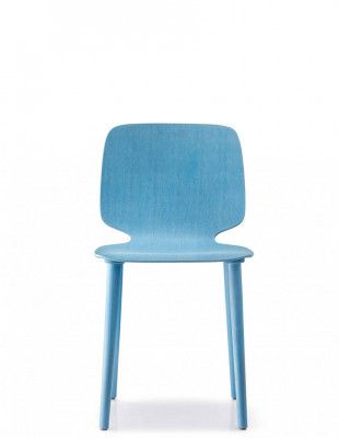 Стул PEDRALI BABILA 2700 синий 2