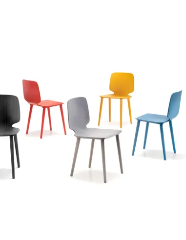 Стул PEDRALI BABILA 2700 красный - купить Киев, Днепр, Одесса, Львов, Харьков