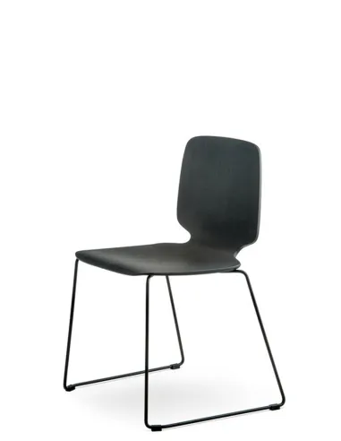 Стул PEDRALI BABILA 2720 BLACK на полозьях - купить Киев, Днепр, Одесса, Львов, Харьков