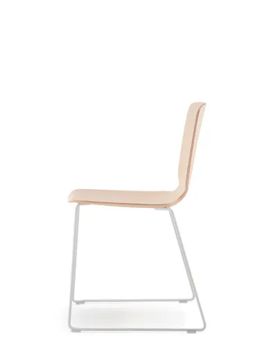 Стул PEDRALI BABILA 2720 натуральный ясень, на полозьях - купить Киев, Днепр, Одесса, Львов, Харьков