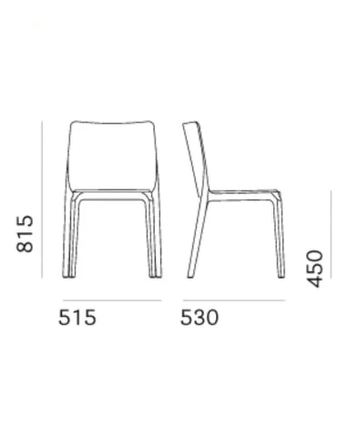 Cтул PEDRALI BLITZ 640.3 - купить Киев, Днепр, Одесса, Львов, Харьков