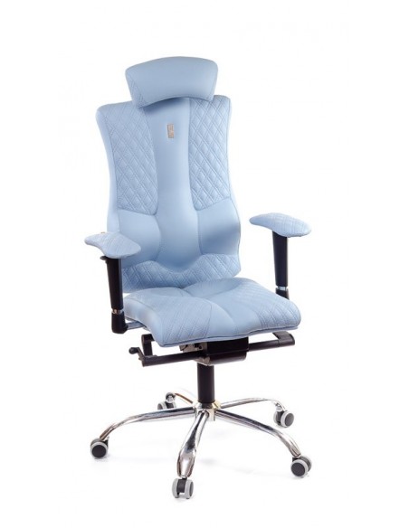 Кресло для оператора, ортопедическое Kulik System Elegance голубое 