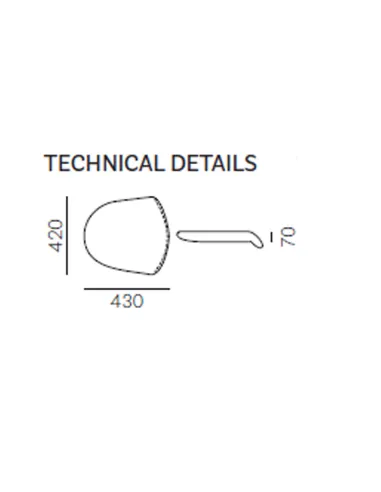 Стул PEDRALI GLISS 900.3 - купить Киев, Днепр, Одесса, Львов, Харьков