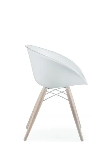 Стул PEDRALI GLISS WOOD 904 белый - купить Киев, Днепр, Одесса, Львов, Харьков