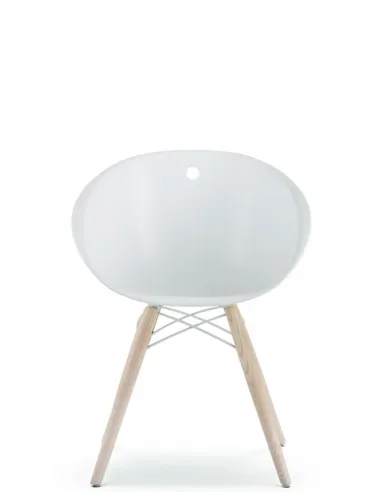 Стул PEDRALI GLISS WOOD 904 белый - купить Киев, Днепр, Одесса, Львов, Харьков