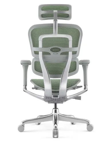 Кресло ERGOHUMAN ELITE 2 (EHE2-AG-HAM-5D-L, сетка T-168-B6 Green), эргономичное - купить Киев, Львов, Харьков, Днепр, Одесса