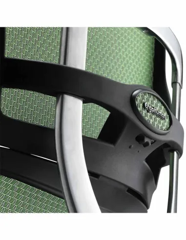 Кресло ERGOHUMAN ELITE 2 (EHE2-AB-HAM-5D-L, сетка T-168-B6 Green), эргономичное - купить Киев, Днепр, Одесса, Львов, Харьков