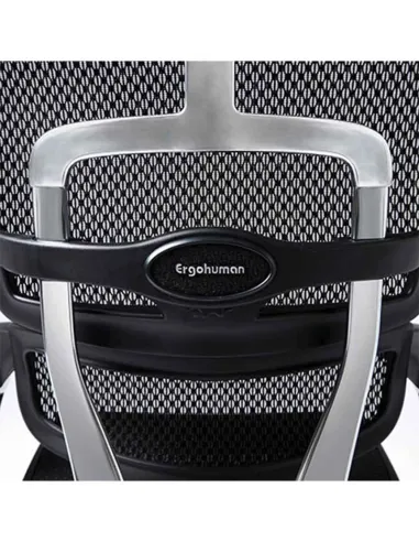 Кресло ERGOHUMAN ELITE 2 (EHE2-AB-HAM-5D-L, сетка T-168-B1 Black), эргономичное - купить Киев, Днепр, Одесса, Львов, Харьков