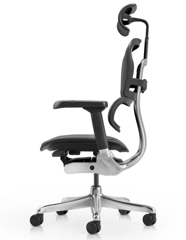 Крісло ERGOHUMAN ELITE 2, BLACK LEATHER, ергономічне - купити Київ, Дніпро, Одеса, Львів, Харків