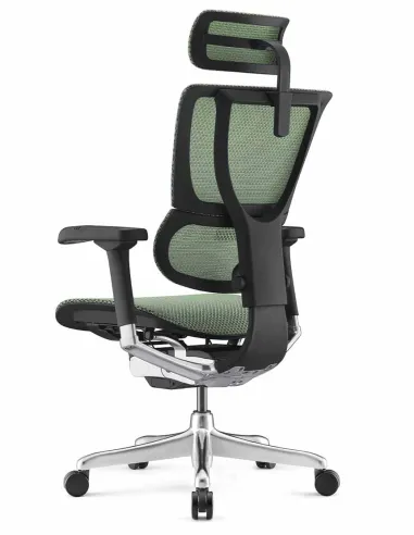 Кресло MIRUS-IOO 2 (IOOE2-AB-HAM-5D-L, сетка Т-168-B6 GREEN), эргономичное - цена Киев, Днепр, Одесса, Харьков, Львов