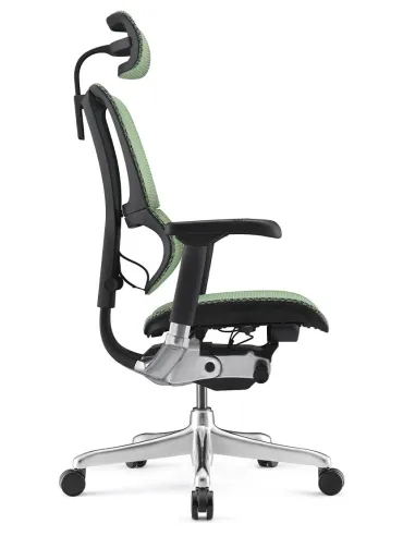 Кресло MIRUS-IOO 2 (IOOE2-AB-HAM-5D-L, сетка Т-168-B6 GREEN), эргономичное - цена Киев, Днепр, Одесса, Харьков, Львов