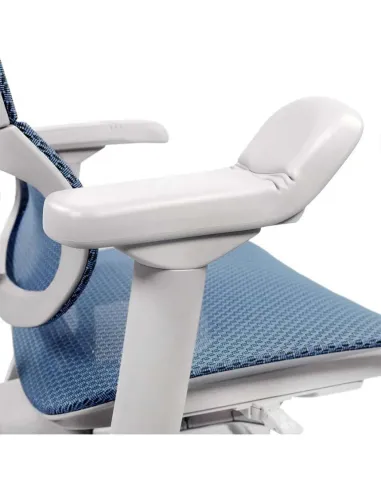 Крісло MIRUS-IOO 2 (IOOE2-AG-HAM-5D-L, СІТКА Т-168-B4 COBALT), ергономічне - ціна Київ, Дніпро, Одеса, Львів, Харків