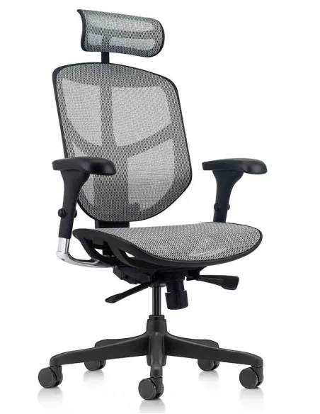 Крісло ENJOY CLASSIC 2 GREY MESH  ергономічне - купити Київ, Дніпро, Одеса, Львів, Харків