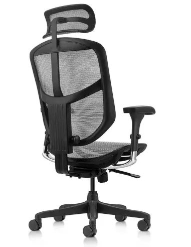 Кресло ENJOY BUDGET 2 GREY MESH эргономичное - купить Киев, Днепр, Одесса, Львов, Харьков