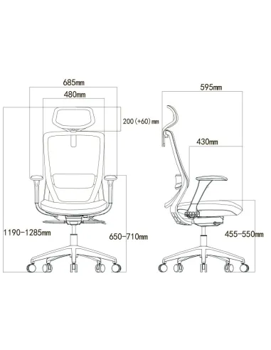 Кресло KRESLALUX SWIFT GHW RED ALU, эргономичное, спинка сетка - цена Киев, Днепр, Харьков, Одеса, Львов, Винница, Мариуполь