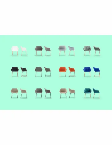 Стул PEDRALI BABILA XL 2732 - купить Киев, Днепр, Одесса, Львов, Харьков