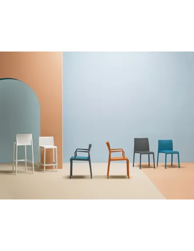 Стул PEDRALI VOLT 670 серый - купить Киев, Днепр, Одесса, Львов, Харьков