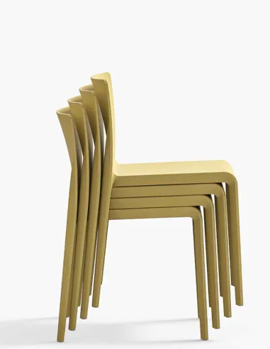 Стул PEDRALI VOLT 670 желтый - купить Киев, Днепр, Одесса, Львов, Харьков
