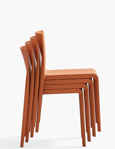 Стул PEDRALI VOLT 670 оранжевый - купить Киев, Днепр, Одесса, Львов, Харьков