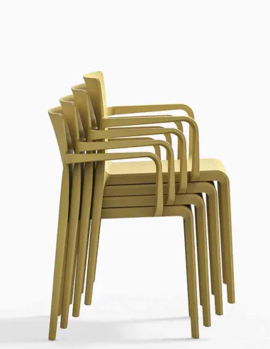 Стул PEDRALI VOLT 675 желтый - купить Киев, Днепр, Одесса, Львов, Харьков
