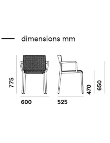 Стул PEDRALI VOLT 676 - купить Киев, Днепр, Одесса, Львов, Харьков