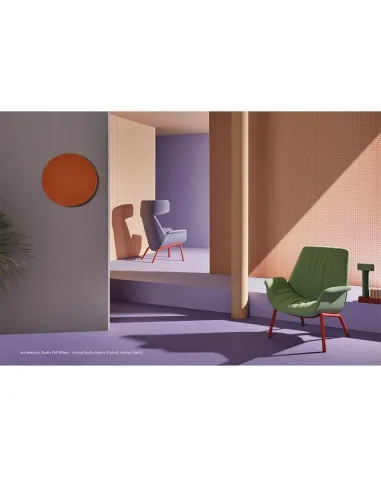 Кресло PEDRALI ILA LOUNGE 2022 - купить Киев, Днепр, Одесса, Львов, Харьков