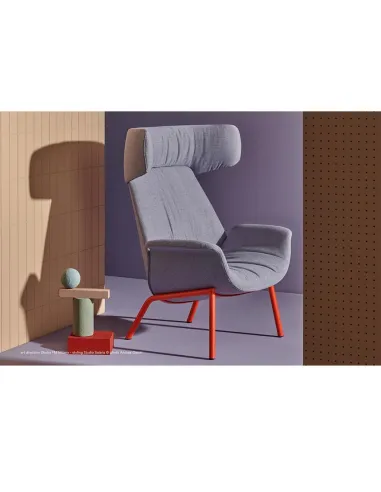 Кресло PEDRALI ILA LOUNGE 2022 - купить Киев, Днепр, Одесса, Львов, Харьков