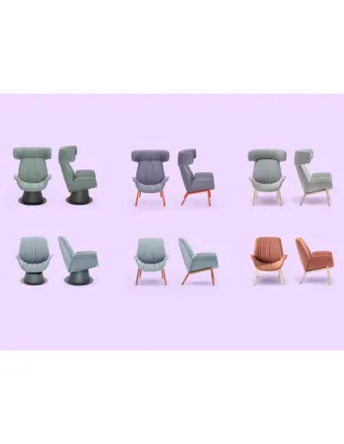 Кресло PEDRALI ILA LOUNGE 2023 - купить Киев, Днепр, Одесса, Львов, Харьков