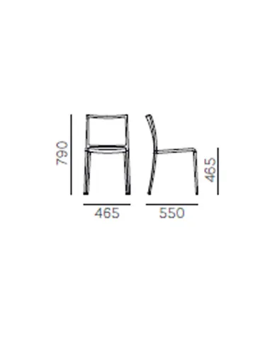 Стул PEDRALI MYA 711 - купить Киев, Днепр, Одесса, Львов, Харьков