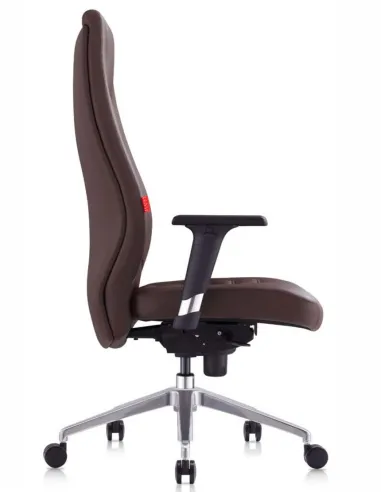 Кресло руководителя A1802, коричневое, экокожа - купить Киев, Днепр, Одесса, Львов, Харьков