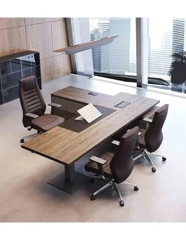 Кресло руководителя A1802, коричневое, экокожа - купить Киев, Днепр, Одесса, Львов, Харьков