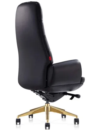 Кресло 9132 BL для руководителя, черное, кожаное - купить Киев, Днепр, Одесса, Львов, Харьков