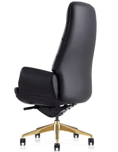 Кресло 9132 BL для руководителя, черное, кожаное - купить Киев, Днепр, Одесса, Львов, Харьков