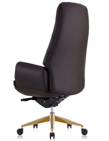 Кресло 9132 BRL для руководителя, коричневое, кожаное - купить Киев, Днепр, Одесса, Львов, Харьков