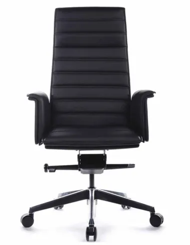 Кресло A1819-2 для руководителя, черное, кожаное - купить Киев, Днепр, Одесса, Львов, Харьков