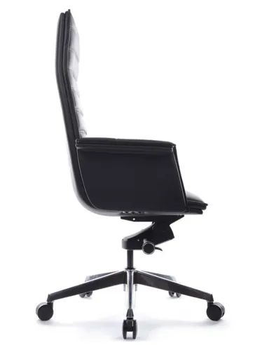 Кресло A1819-2 для руководителя, черное, кожаное - купить Киев, Днепр, Одесса, Львов, Харьков