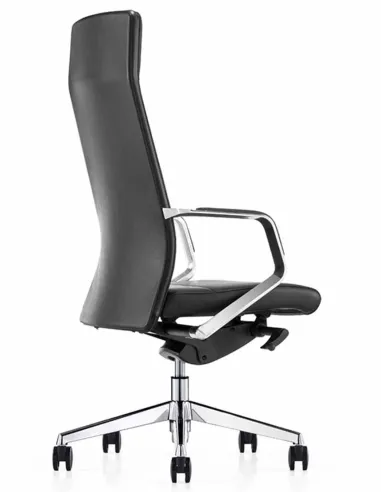 Кресло A1811 BL для руководителя, черное, кожаное - купить Киев, Днепр, Одесса, Львов, Харьков