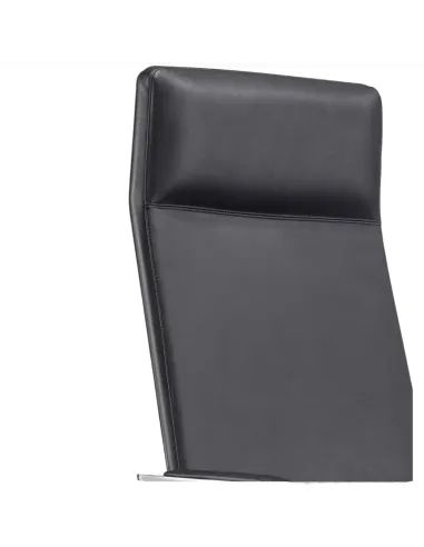 Кресло A1811 BL для руководителя, черное, кожаное - купить Киев, Днепр, Одесса, Львов, Харьков